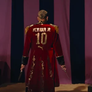 Get Neymar Puma Red Ringmaster Coat