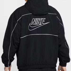 Get Nike Club Athlete Hooded Black Jacket For Men