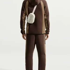 Get Nike Tech Fleece Color Block Tracksuit