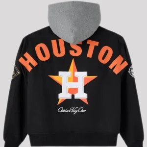 Get OVO x MLB 2026 Houston Astros Bomber Jacket