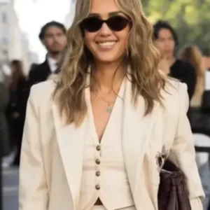 Get PFW Jessica Alba Blazer
