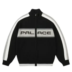 Get Palace Easy Funnel Knit Bomber Jacket
