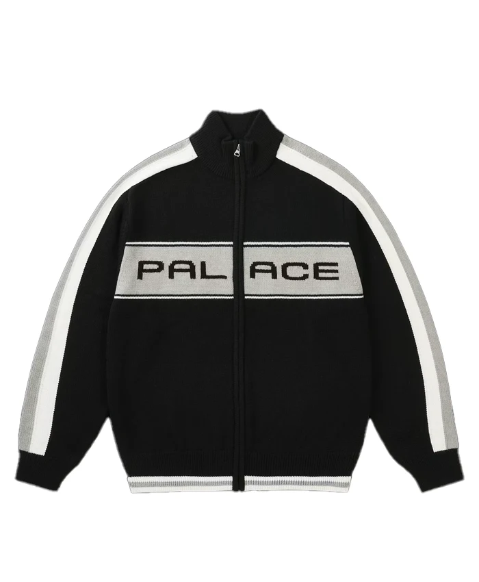 Get Palace Easy Funnel Knit Bomber Jacket