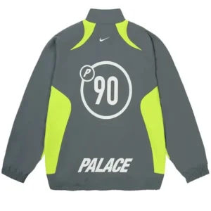 Get Palace x Nike Total P90 Grey Track Jacket