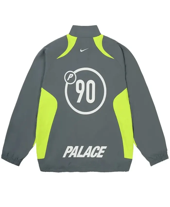 Get Palace x Nike Total P90 Grey Track Jacket