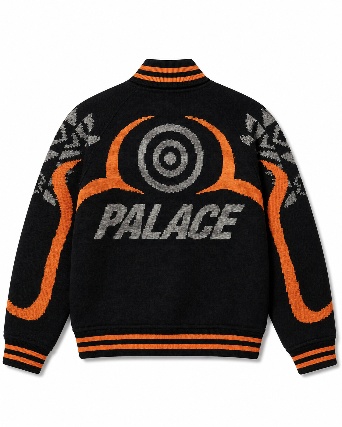Get Palace x South2 West8 Cowichan Black Knit Jacket