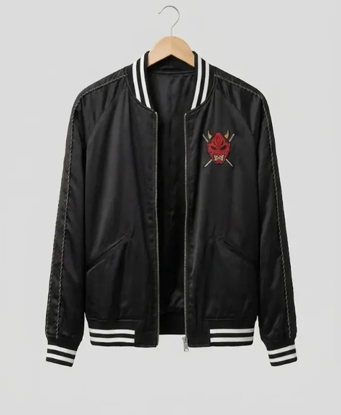 Get Pete Davidson Tommy Karate Okinawa Bomber Jacket