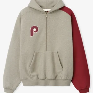 Get Phillies Fear of God x MLB Half-Zip Raglan Hoodie