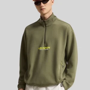 Get Polo Ralph Lauren US Open 2026 Quarter-Zip Logo Sweatshirt