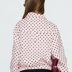 Get Princess Polly Pink Polka Dot Jacket