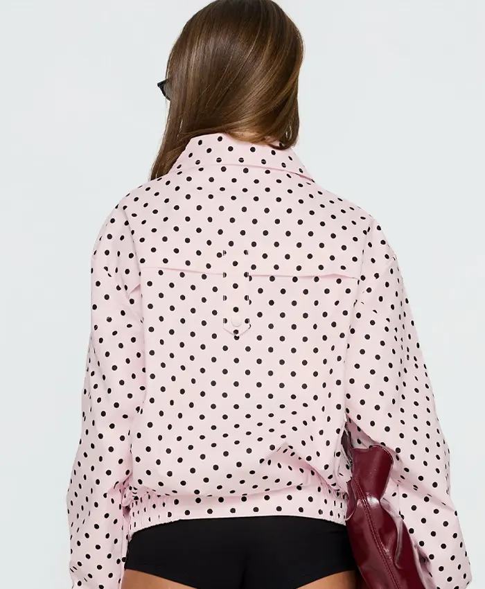 Get Princess Polly Pink Polka Dot Jacket