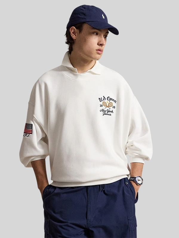 Get Ralph Lauren US Open 2026 Souvenir Crewneck Sweatshirt