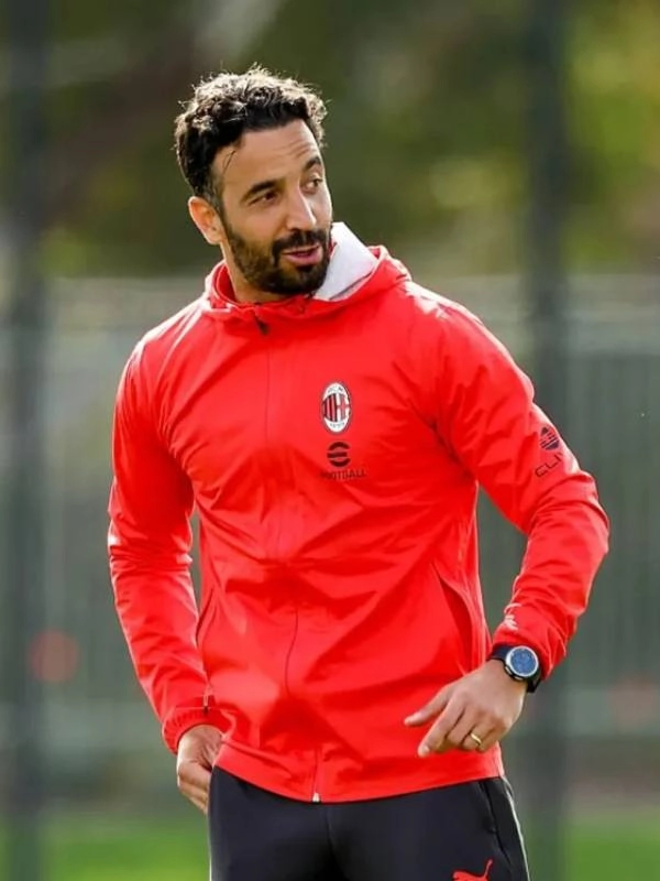 Get Ruben Amorim AC Milan Training Session Red Jacket