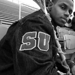 Get SU x Gap Human Jukebox Blue Denim Jacket