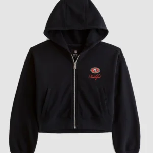 Get San Francisco 49ers Abercrombie & Fitch Full-Zip Hoodie