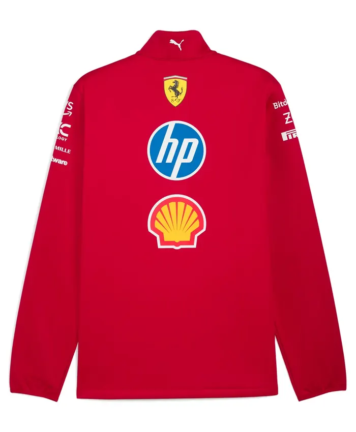 Get Scuderia Ferrari Puma 2025 Red Softshell Jacket