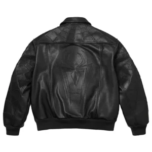 Get Spider-Man Brand New Day Black Sheepskin Cosplay Jacket