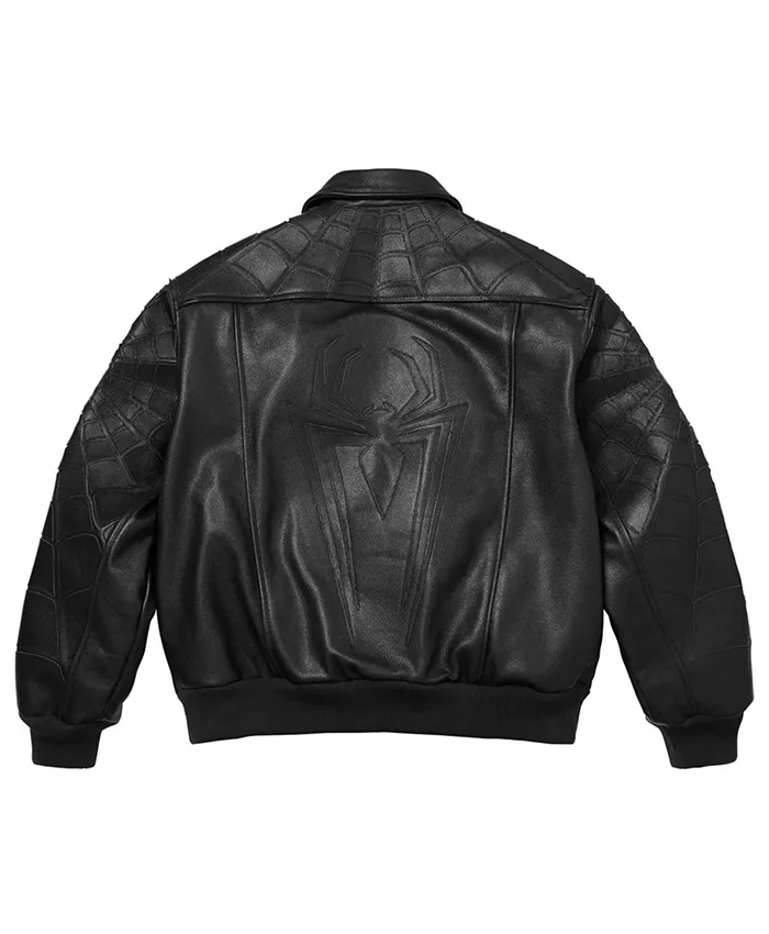 Get Spider-Man Brand New Day Black Sheepskin Cosplay Jacket