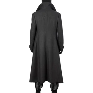 Get Spider Man Long Black Wool Trench Coat