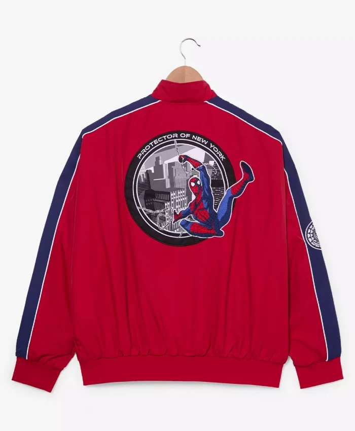 Get Spider Man Windbreaker Polyester Jacket