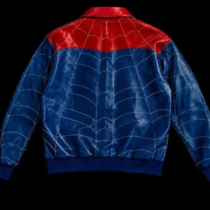 Get SpiderMan Leather Bomber Jacket