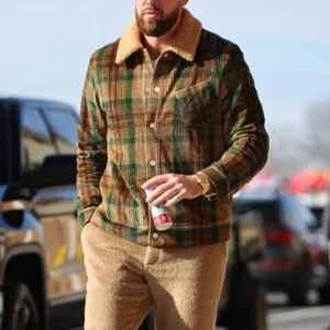 Get Sunday Game Day Travis Kelce Plaid Jacket