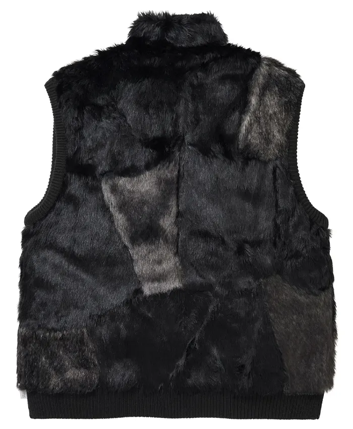Get Supreme Fur Windstopper Black Vest