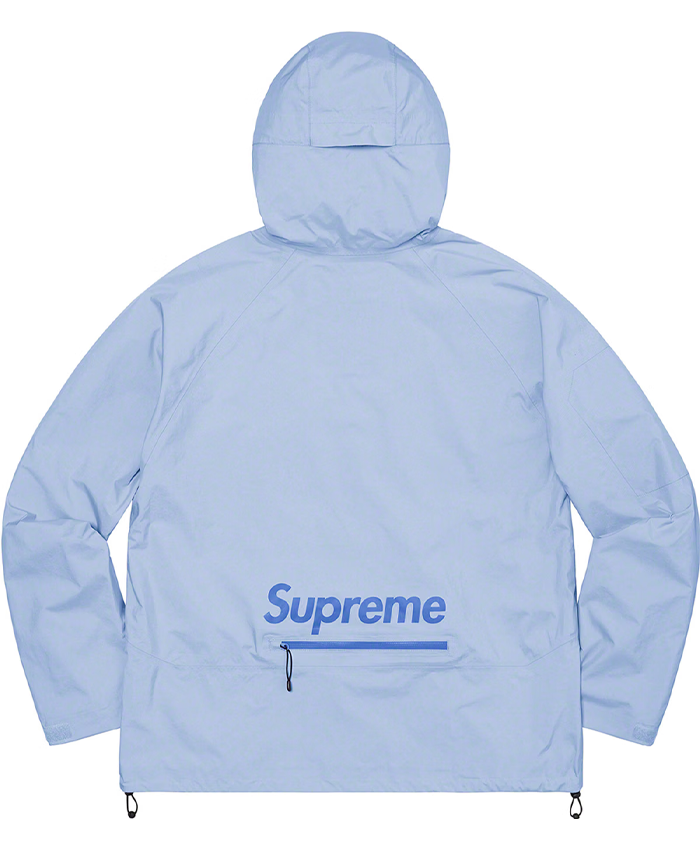 Get Supreme Gore Tex Paclite Light Blue Shell Jacket