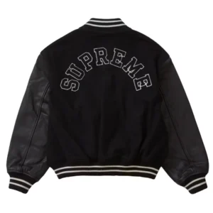 Get Supreme Tiger Black Varsity Jacket