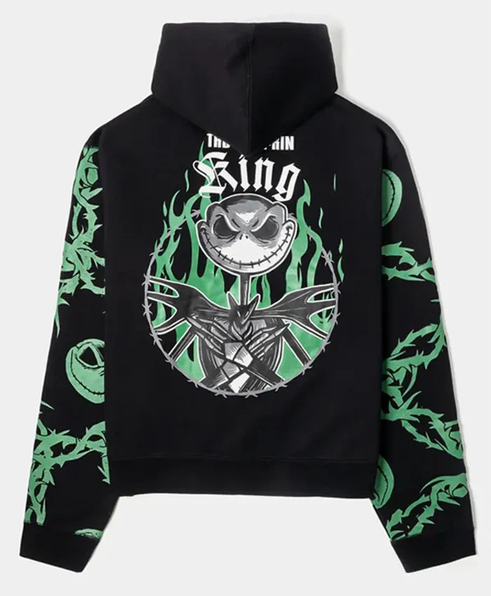 Get The Nightmare Before Christmas Pumpkin King Black Hooded Jacket
