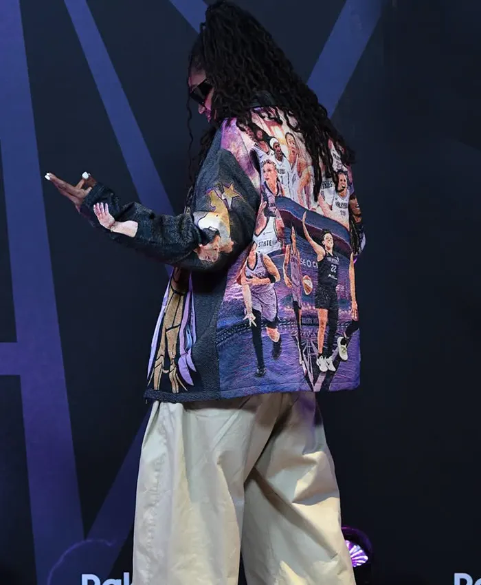 Get Tiffany Hayes Golden State Valkyries Arrival Jacket