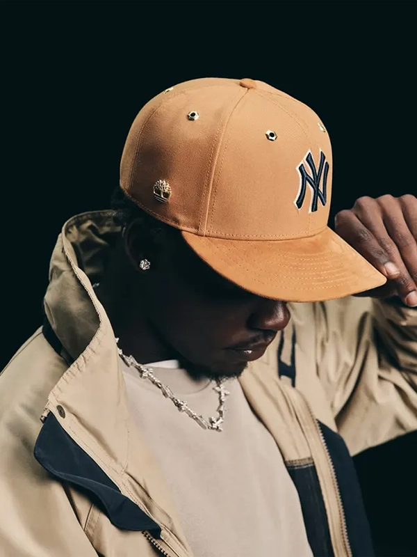 Get Timberland x New Era x MLB Jazz Chisholm Jr. Brown Jacket