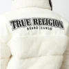 Get True Religion Embroidered Sherpa Jacket