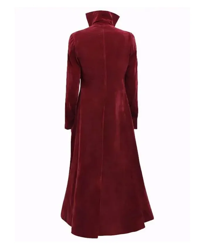 Get Vampire Halloween Red Cosplay Costume Coat