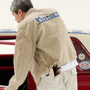 Get Visvim Motors Club 2026 Beige Corduroy Jacket
