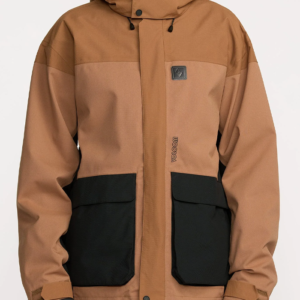 Get Volcom Kleveland Brown Snowboard Jacket