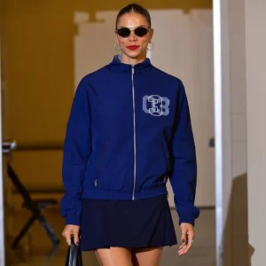 Get WNBA Alysha Clark Firebird Coach Blue Jacket