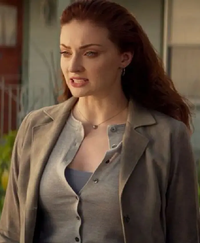 Get X-Men Dark Phoenix Sophie Turner Grey Coat
