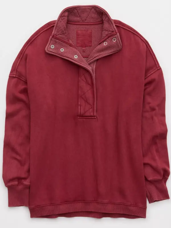 Getaway Quarter Snap Sweatshirt