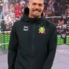 Grayson Waller Stay Real Black Hooded Jacket
