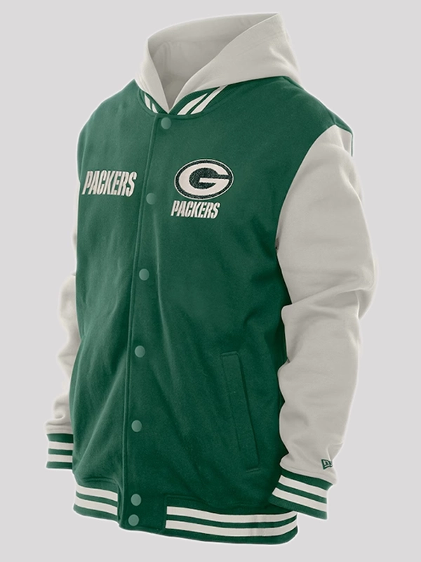 Green Bay Packers 2026 New Era Hoodie Jacket