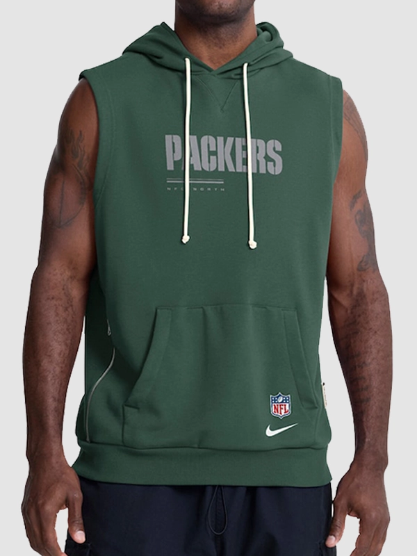 Green Bay Packers Sleeveless Hoodie