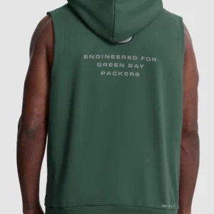 Green Bay Packers Sleeveless Hoodiee