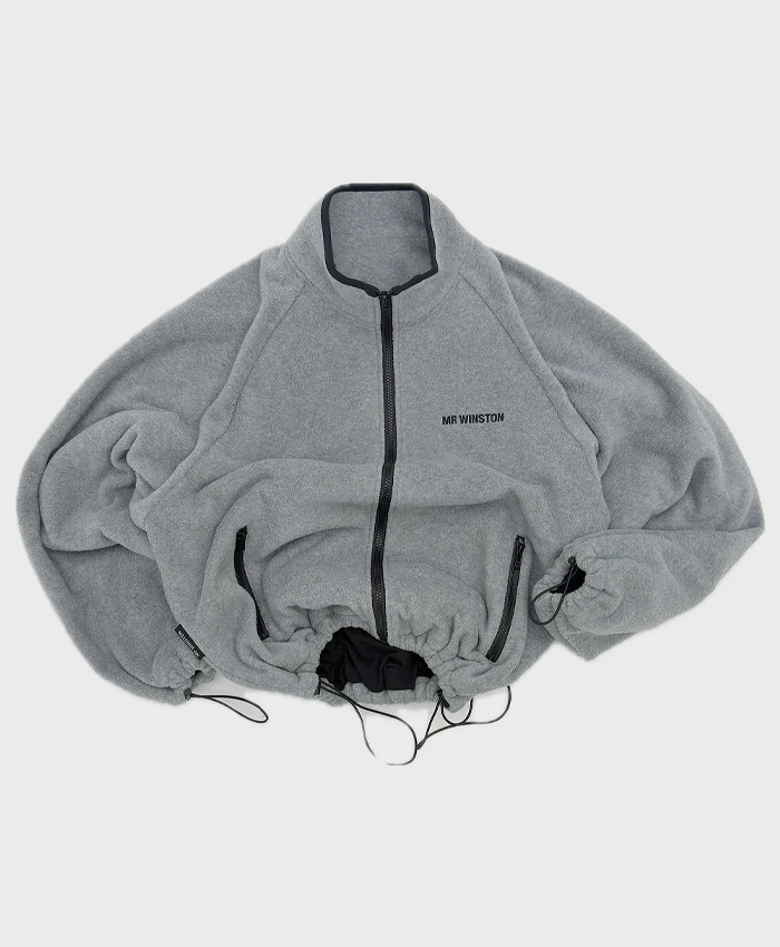 Grey Polar Fleece Jacket