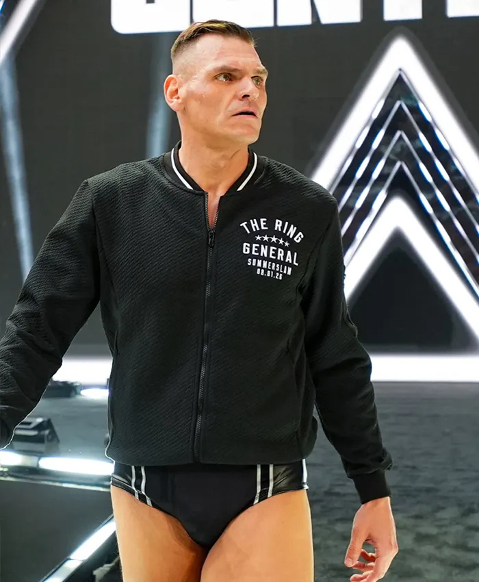 Gunther SummerSlam 2026 Black Bomber Jacket