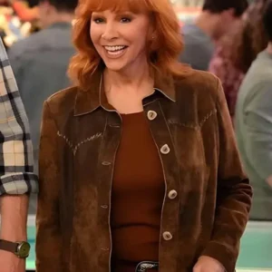 Happy’s Place S02 Bobbie Suede Leather Jacket