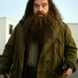 Harry Potter 2025 Nick Frost Green Cotton Coat