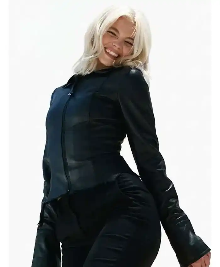 Hayes Warner Black Leather Jacket
