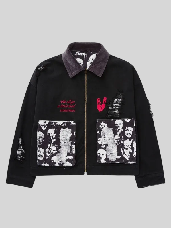 Horror Film Reversible Denim Jacket