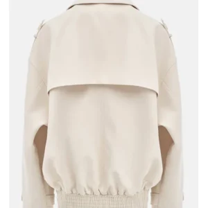 House of Stassi S01 Stassi Schroeder Beige Trench Jacket Buy Now